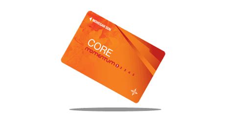Momentum Rewards Program at Mohegan Sun Online Casino.